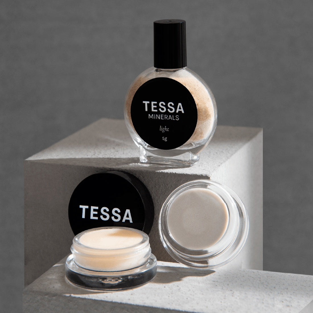Base mineral TESSA, maquillaje 100% natural