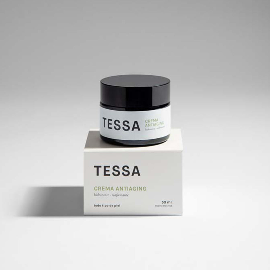 crema antiaging de ingredientes naturales Tessa